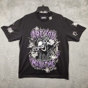 Very Cool Shirt Mens Small Black Are You Mad At Me Grim Reaper Graphic Tee